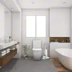 Smartpeas Stojalo za WC ščetko ter papir, Polirani krom - slika 4