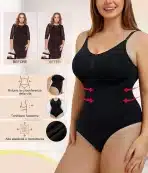 Junlan Body Shaper Junlan Ženski bodi za oblikovanje postave – brezšivni oblikovalec telesaspodnje perilo - slika 4