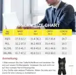 Junlan Shapewear moška enodelna spodnja majica za oblikovanje telesa - slika 2