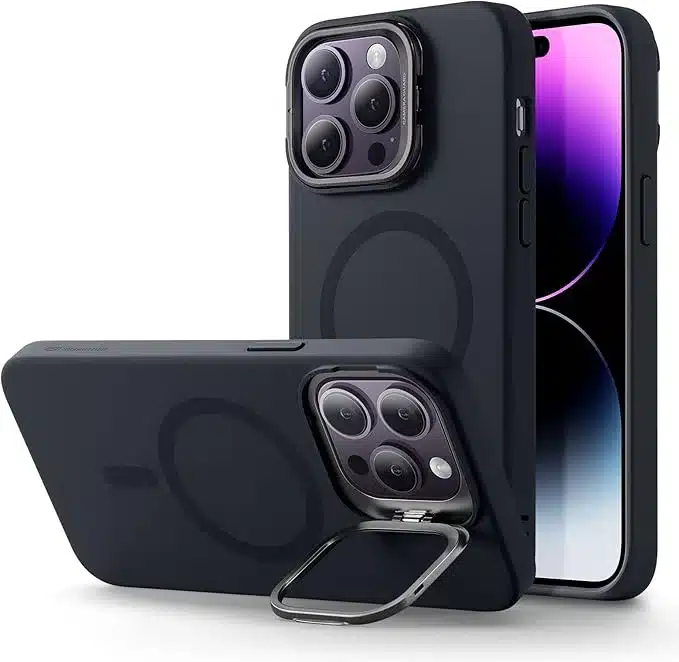 Ovitek ESR za iPhone 14 Pro Max z vgrajenim stojalom zadnjikos 1 ESR Ovitek za iPhone 14 Pro Max z Vgrajenim Stojalom - slika 1