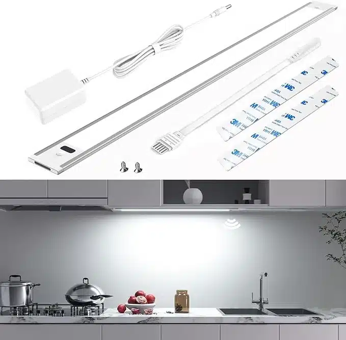 WEBSION LED svetilka za kuhinjo, pod omarico - senzor gibanja 6000K zadnjikos 1 WEBSION LED svetilka za kuhinjo, pod omarico - senzor gibanja 6000K - slika 1