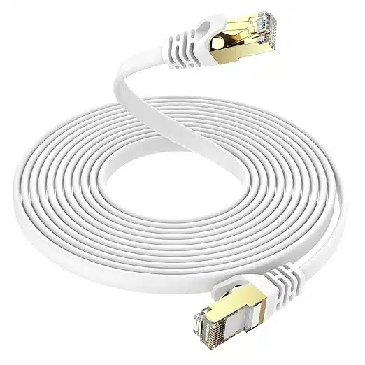 zadkos71Bsa9HSyvS._SX522_ Ercielook Cat7 Ethernet kabel 50m, 1000Mbit, 32AWG, RJ45 - slika 1