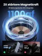 Brezžični Avtopolnilec za iPhone s 18 Magneti in 7,5W Polnjenjem - slika 4