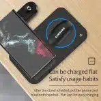 Brezžični polnilnik za Samsung Galaxy Z Flip/Z Fold/S22 Ultra/Note 20 Ultra, Galaxy Buds/Pro/+ - slika 2