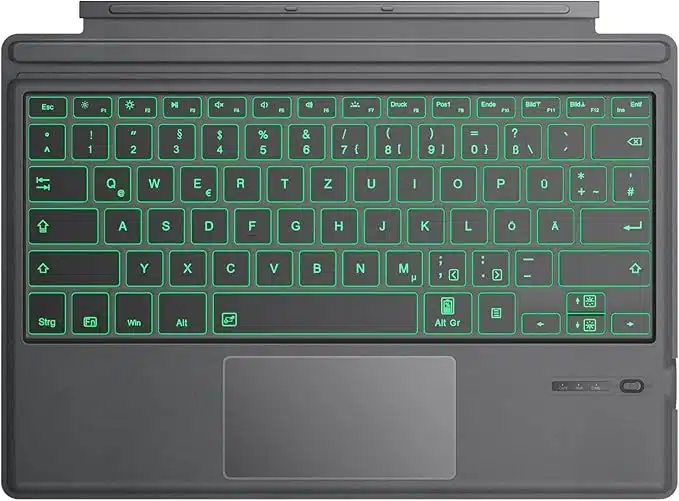 zadkos71WjuiX11zL._AC_SX679_ TiMOVO Bluetooth tipkovnica za Surface Pro 7, LED osvetlitev - slika 1