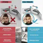 3-stransko frizersko samostrižno ogledalo LIPFISBARBERSHOP - slika 4
