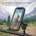 iMESTOU Vodoodporno Motociklistično Držalo 5,5"- 6,8" - slika 4