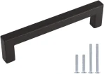 LONTAN LSJ12BK ročaji z razmikom lukenj 128 mm - 25 kosov