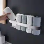 ZUNTO Samolepilni nosilec za brisače 40 cm iz nerjavečega jekla - slika 3