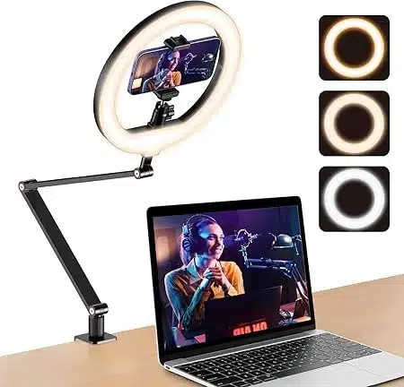 zadnjikos71slDJLnWPL._AC_SX450_ APEXEL 25,4 cm Ring Light z stojalom in držalom za telefon - slika 1