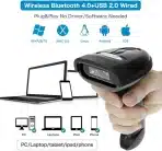 NetumScan brezžični in USB CCD čitalnik črtnih kod - slika 3