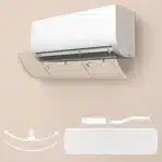 QINERAW Transparentni deflektor za klimatsko napravo 90 x 27 cm