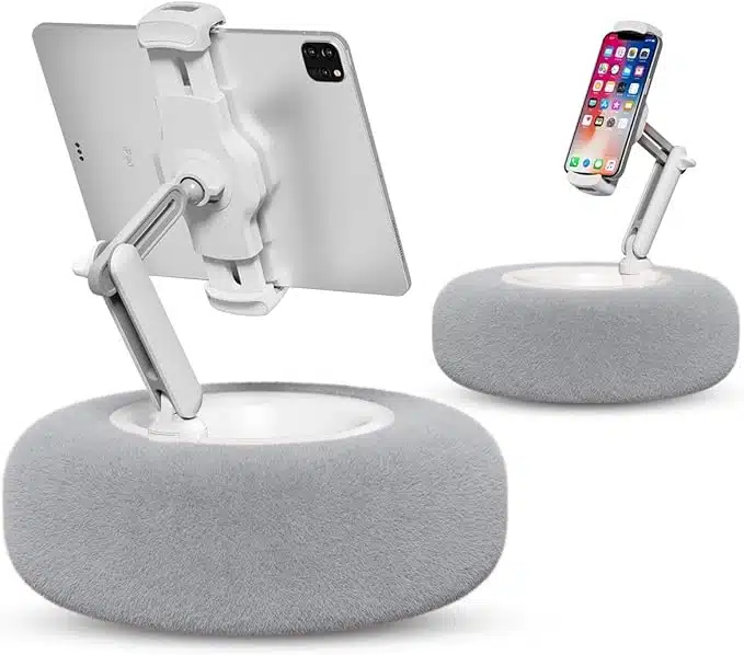 zadnjikos61M0aM0iPnL._AC_SX679_ Viozon Tablet Stand, Kindle Pillow Holder, Adjustable Stand for 4.7-13 Inch Devices - slika 1