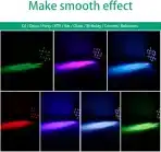 UKing LED Baterijski reflektor, RGB - slika 8