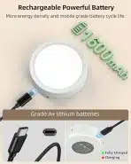 USB LED svetilke z daljinskim upravljalnikom, 4 pakiranje - slika 6