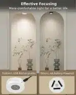 USB LED svetilke z daljinskim upravljalnikom, 4 pakiranje - slika 5