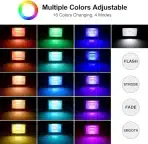 100 W RGB LED Svetilka z Daljinskim Upravljalnikom, 10000 lm - slika 4