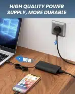 90W USB C napajalnik za Dell XPS, Latitude, Precision - slika 9