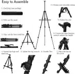 Artify Easel nastavljivo studijsko stojalo 55-167 cm - slika 6