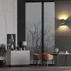 K-Bright 12W Zunanja LED Stenska Luč IP65, Siva - slika 2