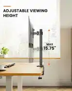 ErGear nastavljiv monitor nosilec za 13-32" zaslone - slika 4