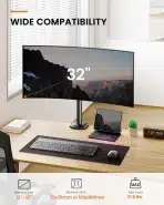 ErGear nastavljiv monitor nosilec za 13-32" zaslone - slika 6