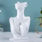 LEJIAJU elegantno stojalo za nakit – bela - slika 4