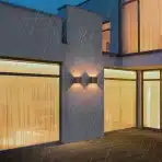 Klighten LED stenske svetilke z zamenljivo G9 svetilko, 3000 K, bronasta barva - 2 kosa - slika 4