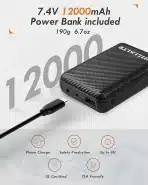 HILLSLTR Ženski grelni brezrokavnik velikost S – 8 grelnih con, 12000 mAh baterija - slika 5
