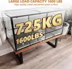 Homtone kovinske noge za mizo, 40 x 45 cm, 2 kosa - slika 4