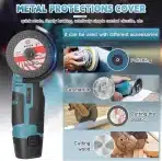 Mini kotni brusilnik WingFly, dve bateriji - slika 2