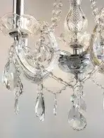 PGA Lights kristalni lestenec iz polnega stekla, premer 48 cm - slika 3