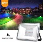 100 W RGB LED Svetilka z Daljinskim Upravljalnikom, 10000 lm - slika 2