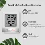 ThermoPro TP49W-3 digitalni mini sobni termometer - 3 kosi - slika 6