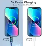 AICase USB C to Lightning Kabel 5M z LED Zaslonom - slika 5