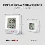 ThermoPro TP49W-3 digitalni mini sobni termometer - 3 kosi - slika 4
