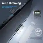 Quntis Computer Monitor Lamp, LED, 40 cm with Touch Control - slika 6