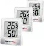 ThermoPro TP49W-3 digitalni mini sobni termometer - 3 kosi