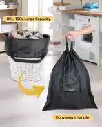 Aceyoon velika zložljiva vreča za perilo - slika 7