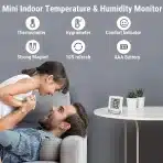 ThermoPro TP49W-3 digitalni mini sobni termometer - 3 kosi - slika 3