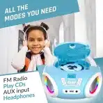 KLIM Candy otroški boombox – CD predvajalnik z lučkami - slika 5
