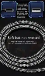 Mcdodo USB Kabel Lightning 90° LED, 1.8m Črn - slika 2