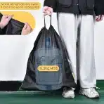 Aceyoon velika zložljiva vreča za perilo - slika 3