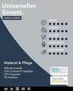 4 Pari športnih nogavic za tek s podlogo proti žuljem - slika 3