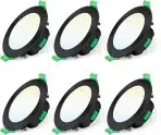 ALUSSO LED vgradni zatemnljivi reflektorji, 68 mm, 7 W - 6 kosov