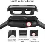 Aliaoce zaščitna ohišija za Apple Watch 7 (41 mm) - 6 kosov - slika 4