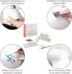 Amazy Baby Cast Kit - 25 kos komplet za 3D odtis trebuha dojenčka - slika 2