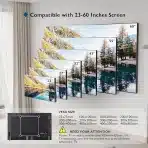 BONTEC stenski nosilec za televizor 23-55 palcev - VESA 400 x 400 - slika 3