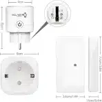 Brezžična vtičnica z magnetnim senzorjem - slika 3