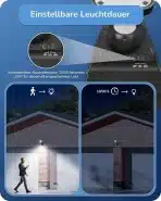 EDISHINE baterijski LED reflektor s senzorjem gibanja - slika 3